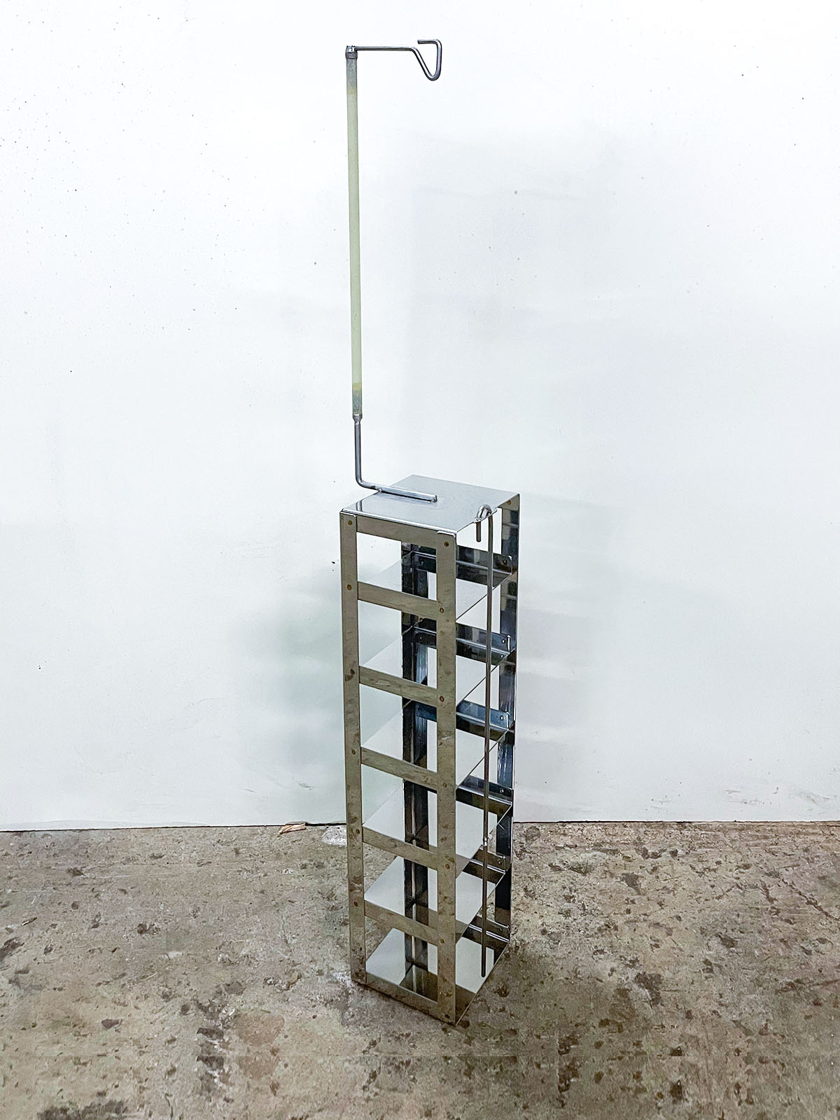 不銹鋼六格提籃生技公司液態氮桶用